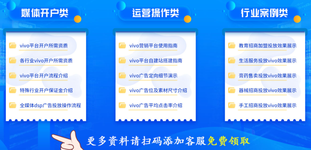 vivo广告投流资料领取